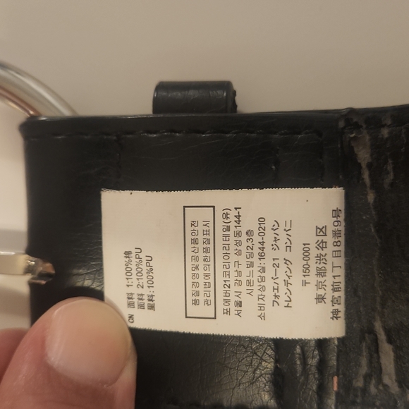 ISO belt that is cotton and has leather like this one. - Picture 6 of 7